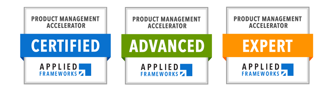 Product Management Accelerator Badges